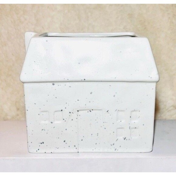 3pc Target Ceramic House Planters Cottage Farmhouse  Houses White New - Picture 4 of 8